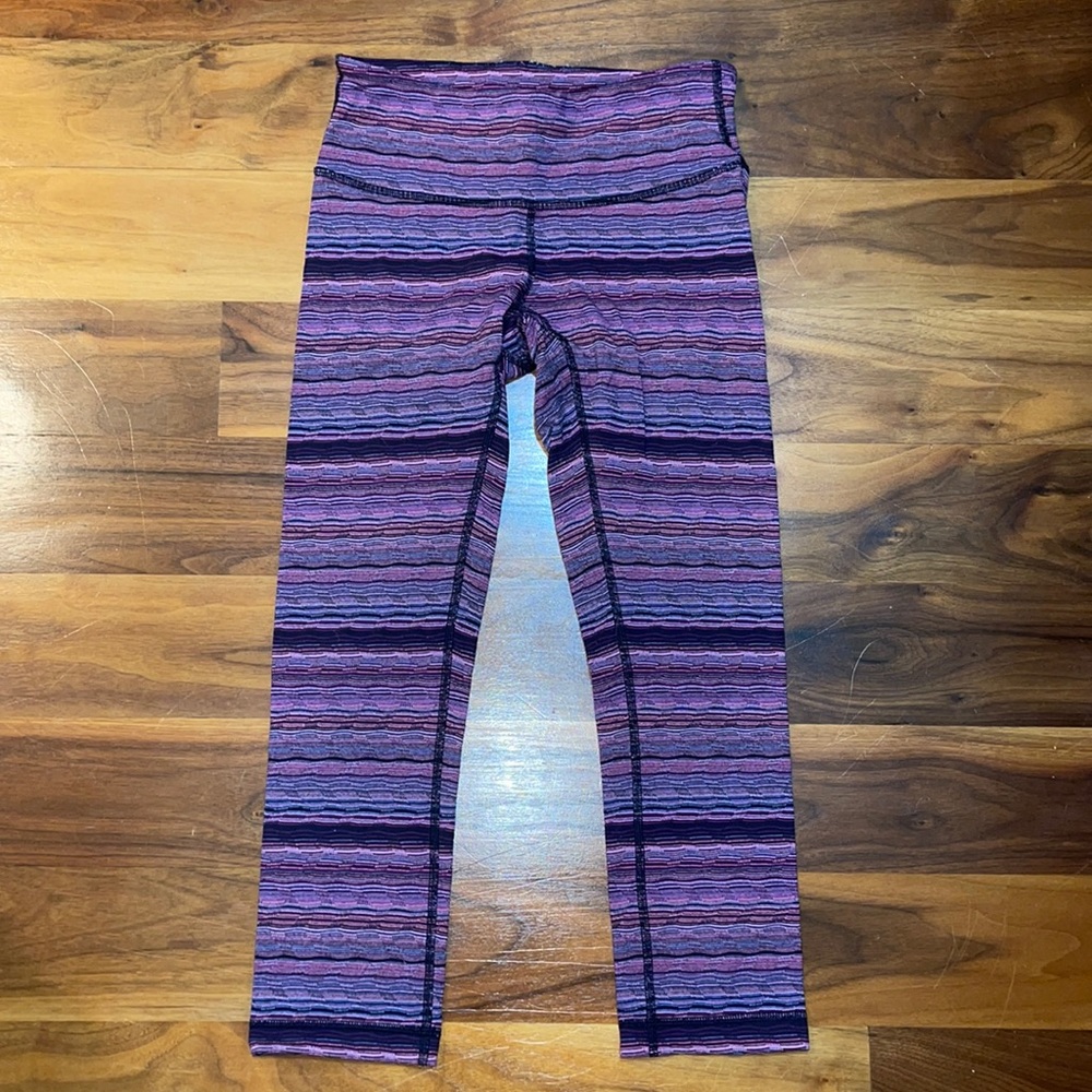 lululemon leggings size 4 cropped